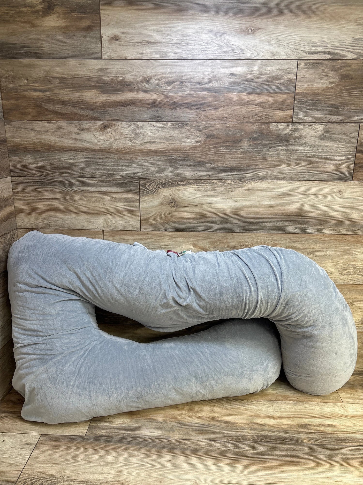Momcozy U Shaped Pregnancy Body Pillow, Grey