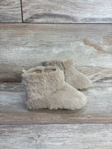 Old Navy Soft Sole Faux Fur Booties Tan sz 3/4c