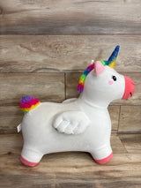 iPlay iLearn Bouncy Pals Hopping Unicorn White