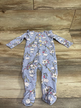 Jessica Simpson Henley Footed Coverall Lilac sz 6-9m