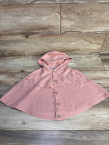 Lilly & Jack Knit Poncho Pink sz 9-12m