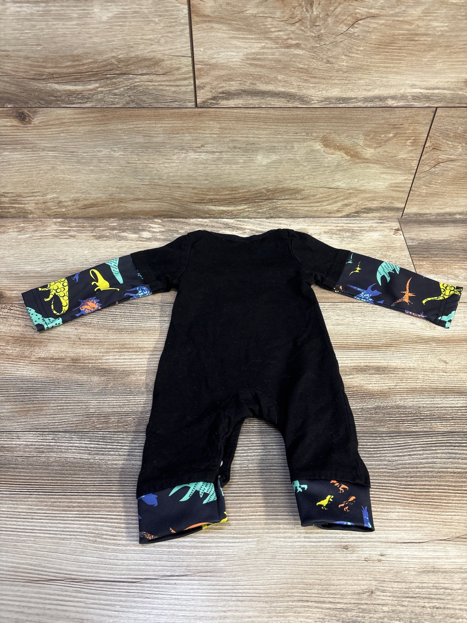 Aalizzwell Little Bro Dinosaur Mock Sleeve Coverall sz 3-6m