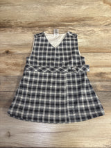 Plaid Jumper Grey sz 18m
