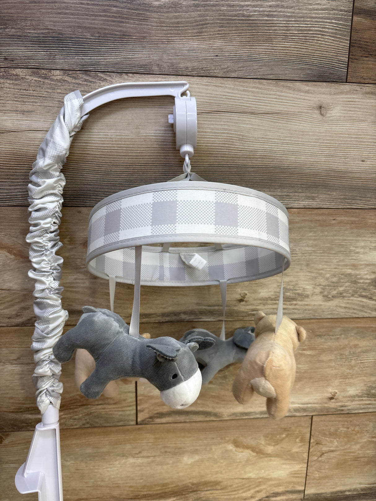Wendy Bellissimo Musical Crib Mobile-Grey