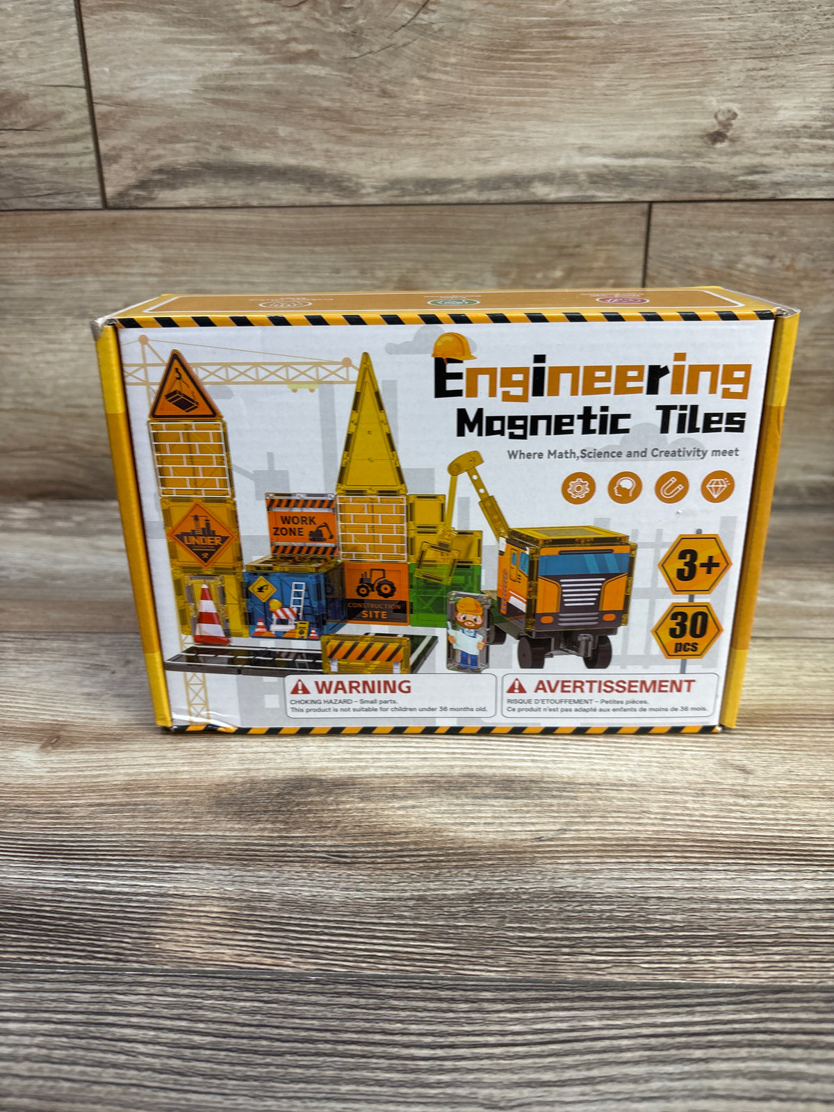 SKTMYY Engineering Magnetic Tiles 30pc