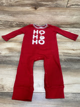Mudpie Ho Ho Ho Thermal Knit Coverall Red sz 9-12m - Me n Mommy To Be