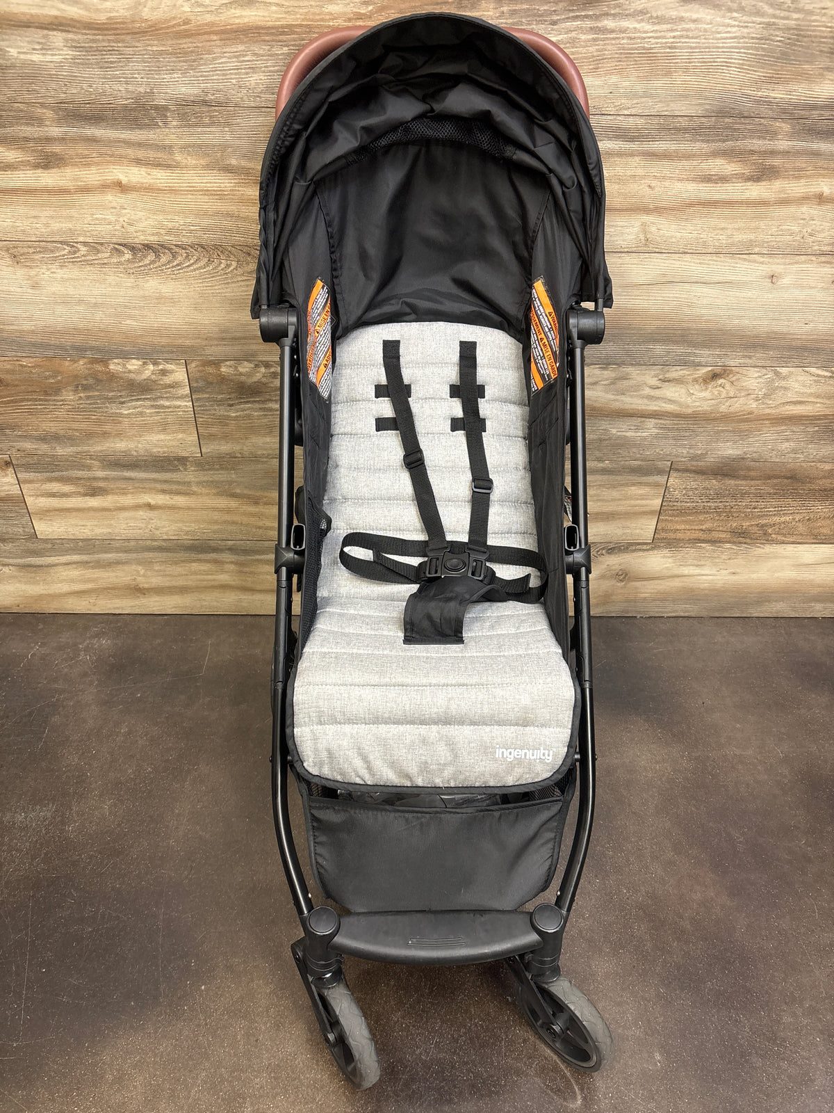 Ingenuity 3Dquickclose CS+ Compact Fold Stroller, Grey