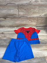 Marvel 2pc Spider-Man Pajama Set Red sz 4T