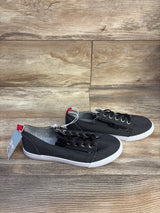 NEW Cat & Jack Lucian Double Zipper Sneakers Grey sz 4Y