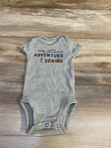 Carter's 'My Adventure Begins' Bodysuit Green sz Newborn
