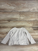 NEW Cat & Jack Waffle Knit Shirt Beige sz 5T