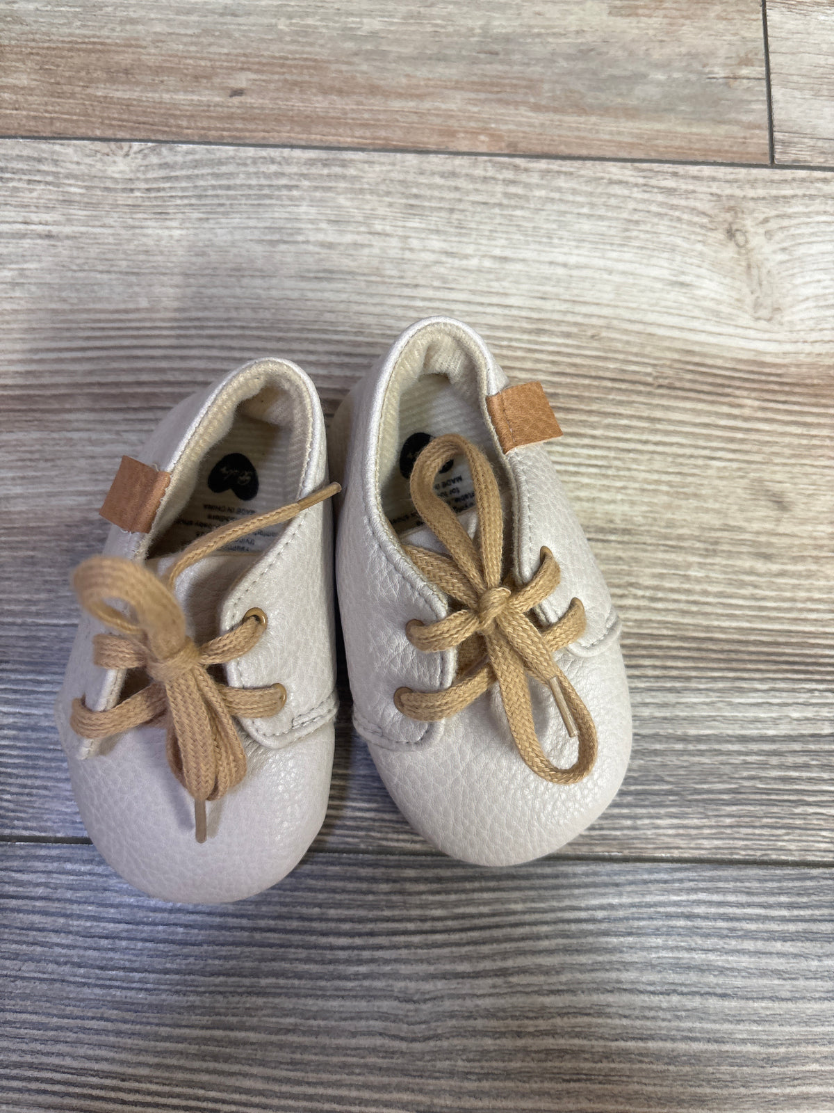 Myggpp Rubber Sole Shoes Beige sz 2/3c