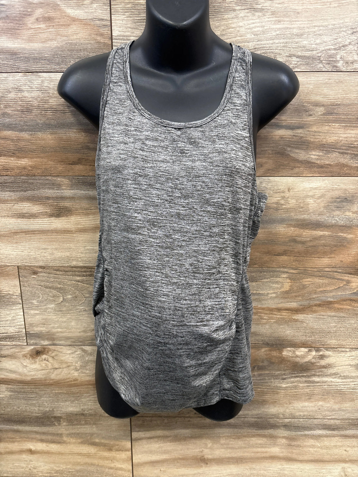 Maternity Ruched Tank Top Grey sz Small/Medium
