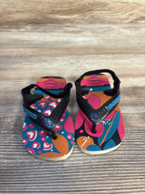 Havaianas Floral Flip Flops sz 6c