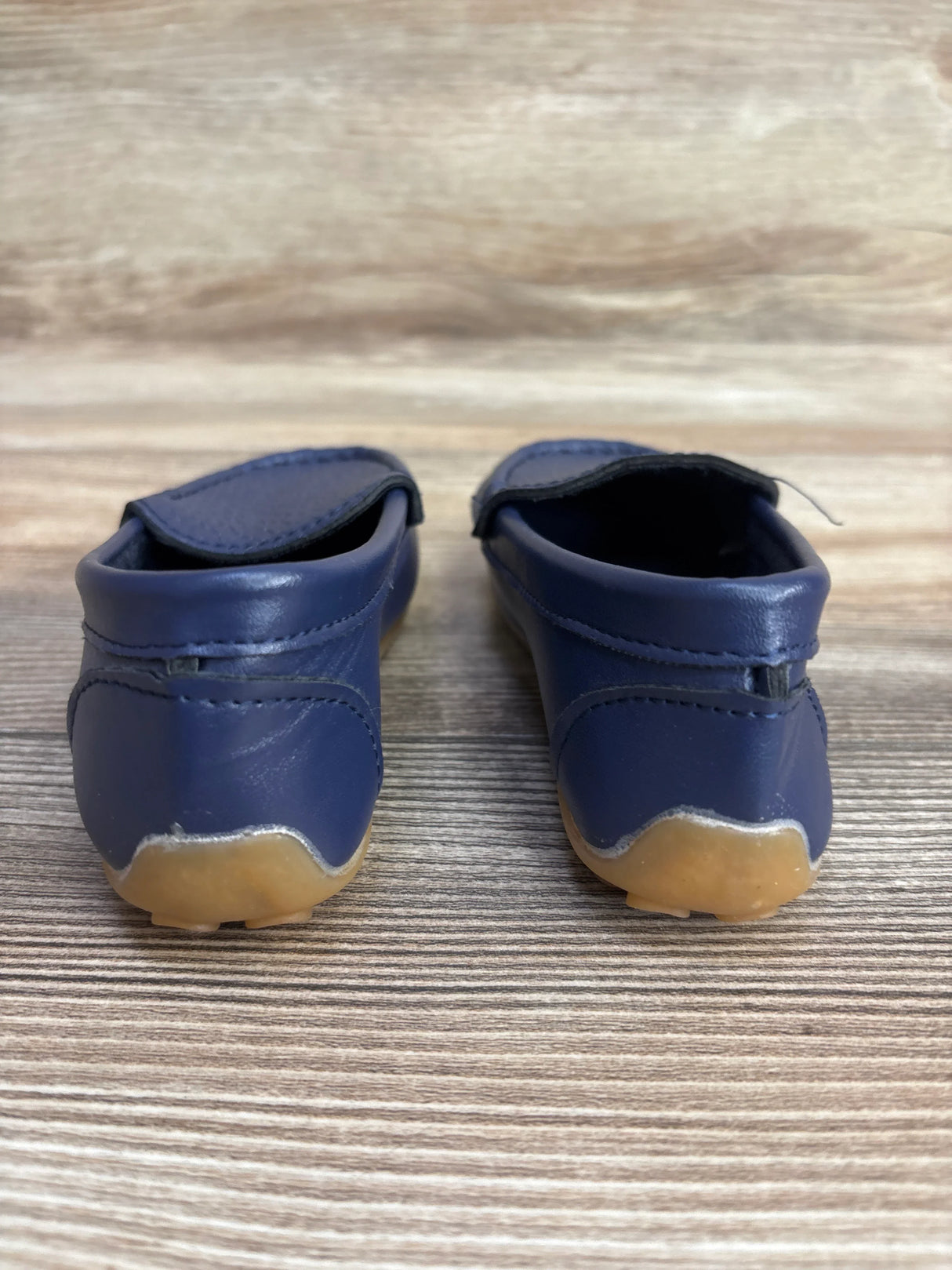 Faux Leather Loafers Navy 8/9c