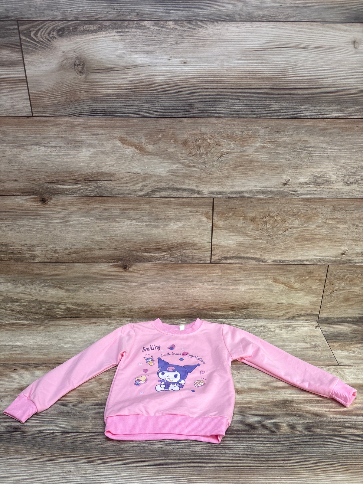 Kuromi Pullover Sweatshirt Pink sz 2T