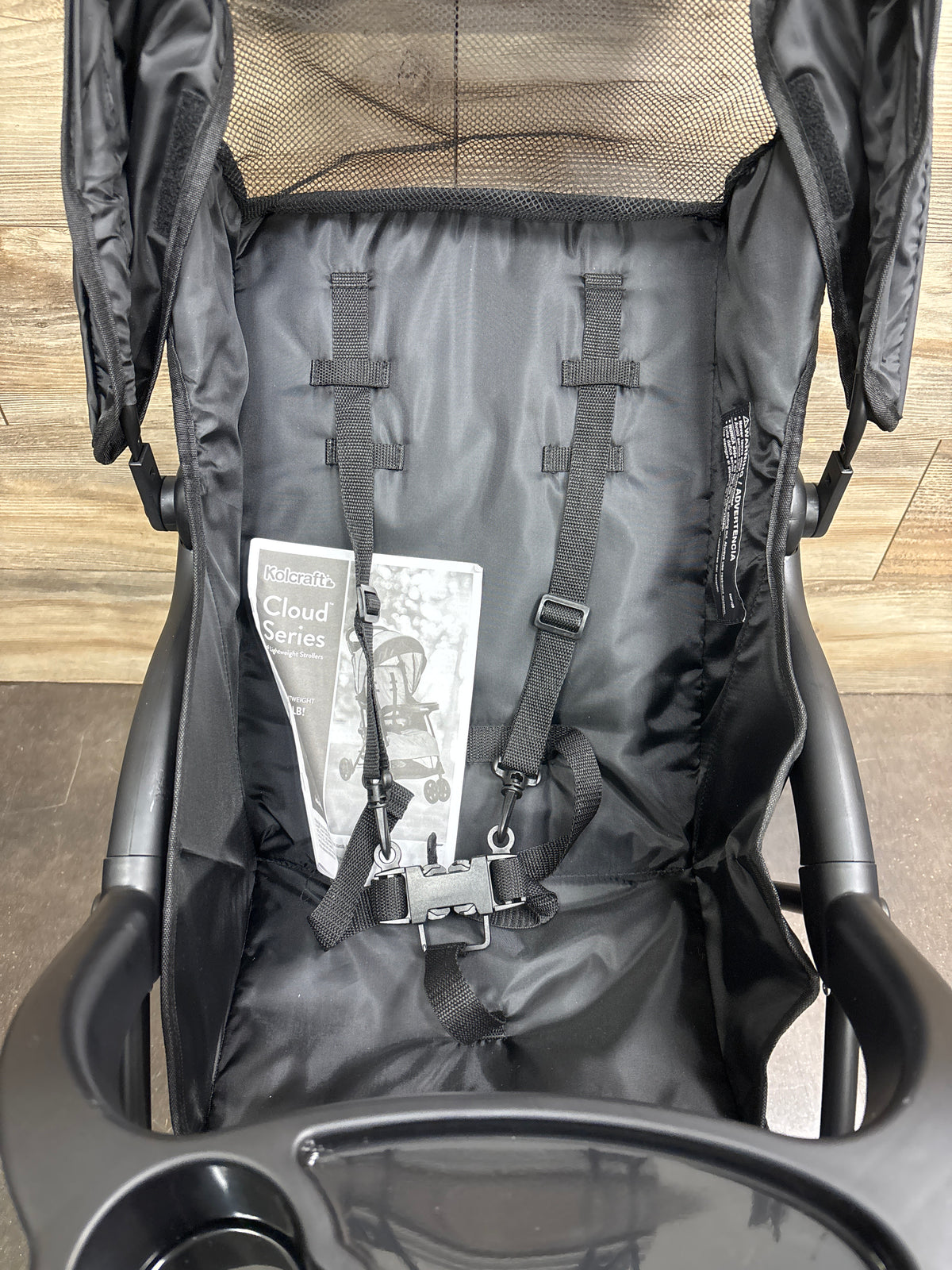 Kolcraft Cloud Premier Lightweight Stroller - Black