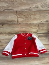 Monster Truck Varsity Jacket Red sz 4T