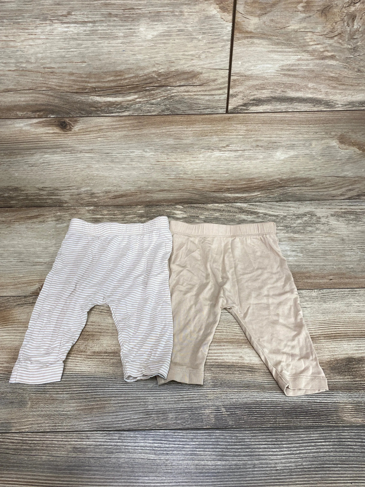 Carter's 2pk PurelySoft Pull On Pants Beige sz 3m