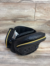 Tushbaby Hip Carrier in Vegan Leather Black up to 45lbs