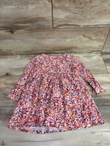 Old Navy Floral Long Sleeve Dress Red sz 2T