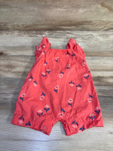 Just One You Floral Shortie Romper Pink sz 3m