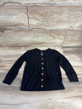 Kyte Baby Bamboo Jersey Cardigan in Midnight sz 4T