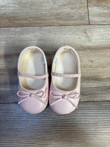 Janie & Jack Bow Soft Sole Ballet Flats Pink sz 5c