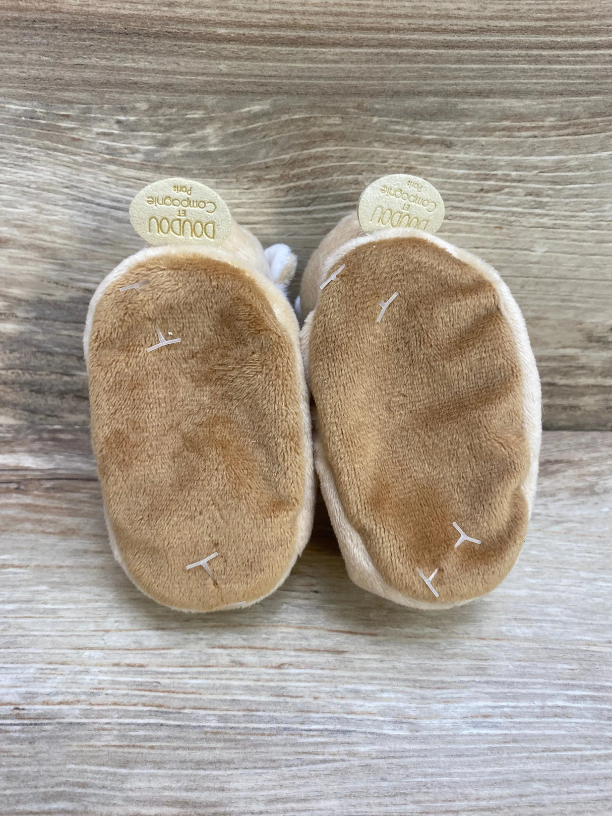 Doudou Et Compagnie Lion Booties Brown sz 0-3m