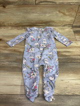 Jessica Simpson Henley Footed Coverall Lilac sz 6-9m