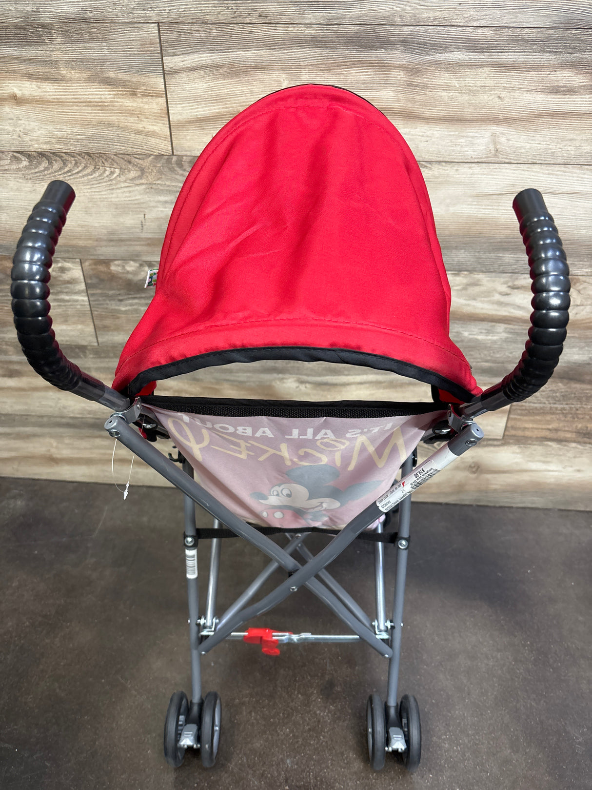 Cosco Umbrella Stroller with Canopy - Mickey Mouse
