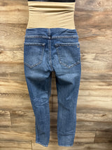Jessica Simpson Maternity Full Panel Jeans Blue sz Small
