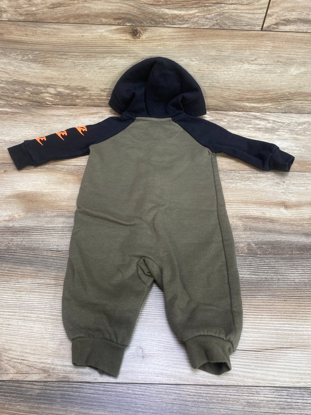 Nike Hooded Coverall Green sz 6m