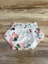 Floral Bloomers White sz 0-3m