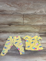Disney Stitch 2pc Pajama Set Yellow sz 18m