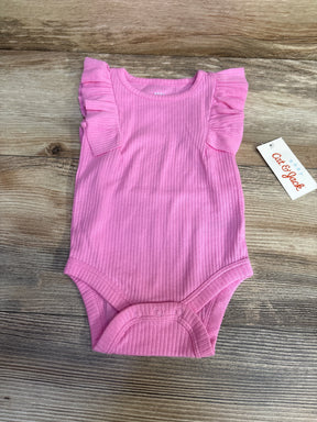 NEW Cat & Jack Ruffle Bodysuit Pink sz 0-3m - Me n Mommy To Be