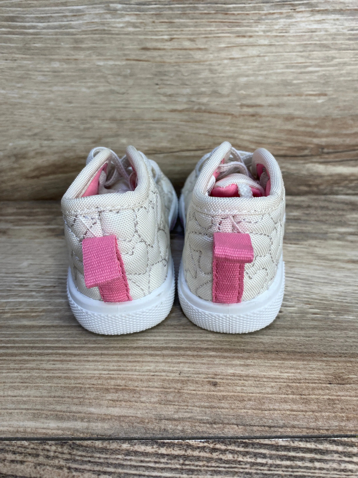 Carter's Ginger High-Top Sneakers Ivory sz 4c
