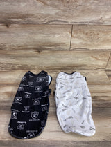NFL Raiders Swaddles Black sz 0/3m