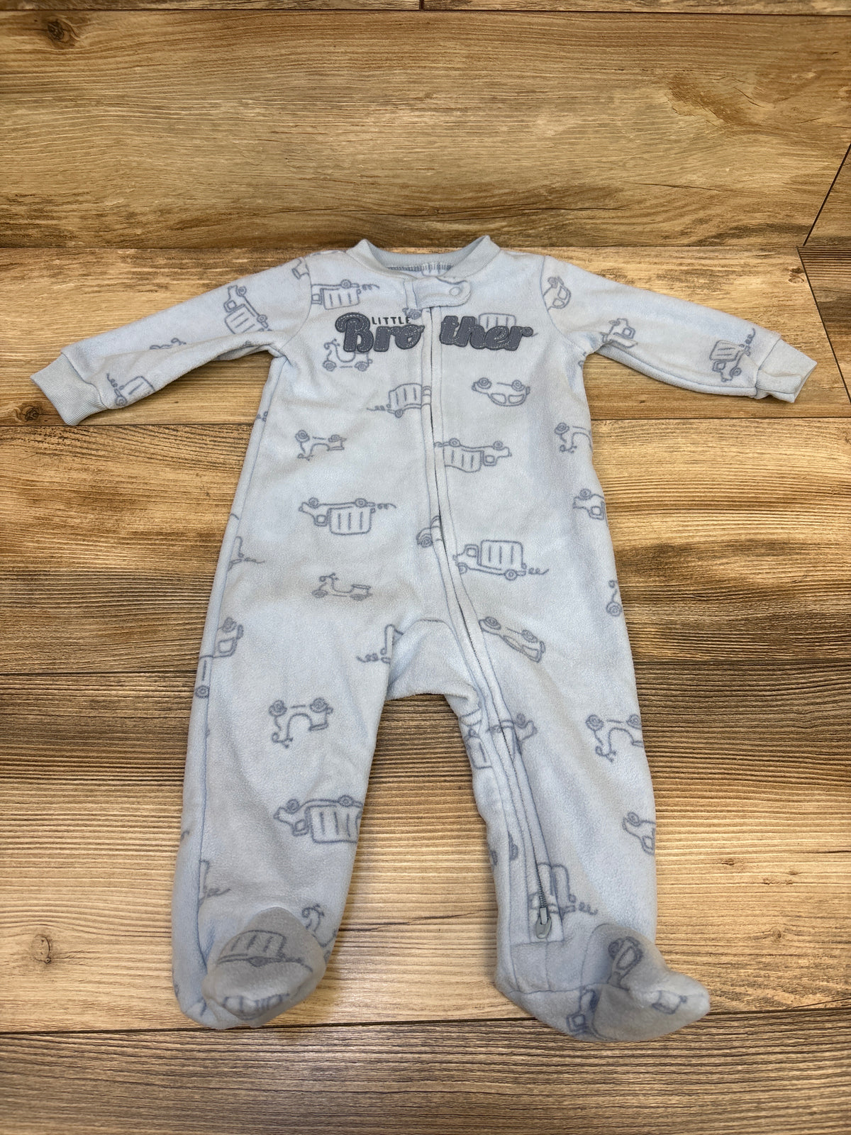 Carter's Little Brother Blanket Sleeper Blue sz 6m