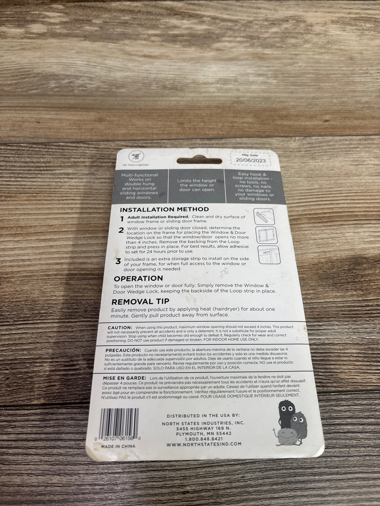 NEW ToddleRoo Window & Door Wedge Locks 4pk