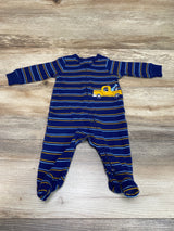 Carter's Striped Sleeper Navy sz 3m