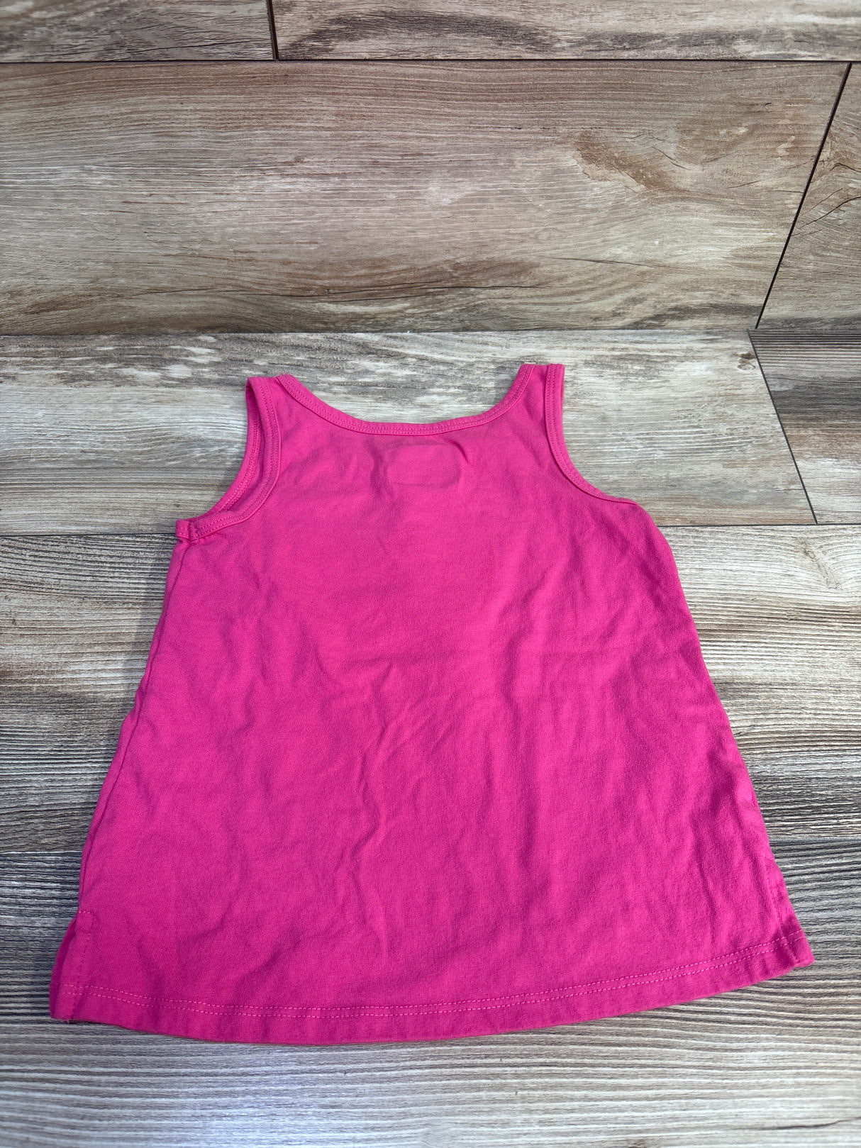 Cat & Jack Sequin Heart Tank Top Pink sz 4-5T