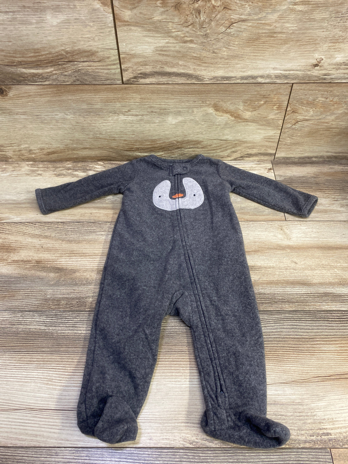 Carter's Blanket Sleeper Grey sz 6m