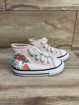 Converse Chuck Taylor All Star Mushroom Garden High Top Sneakers Pink sz 7c