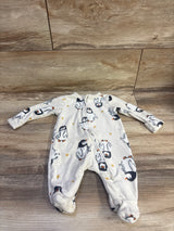 Old Navy Penguin Blanket Sleeper Ivory sz 0-3m