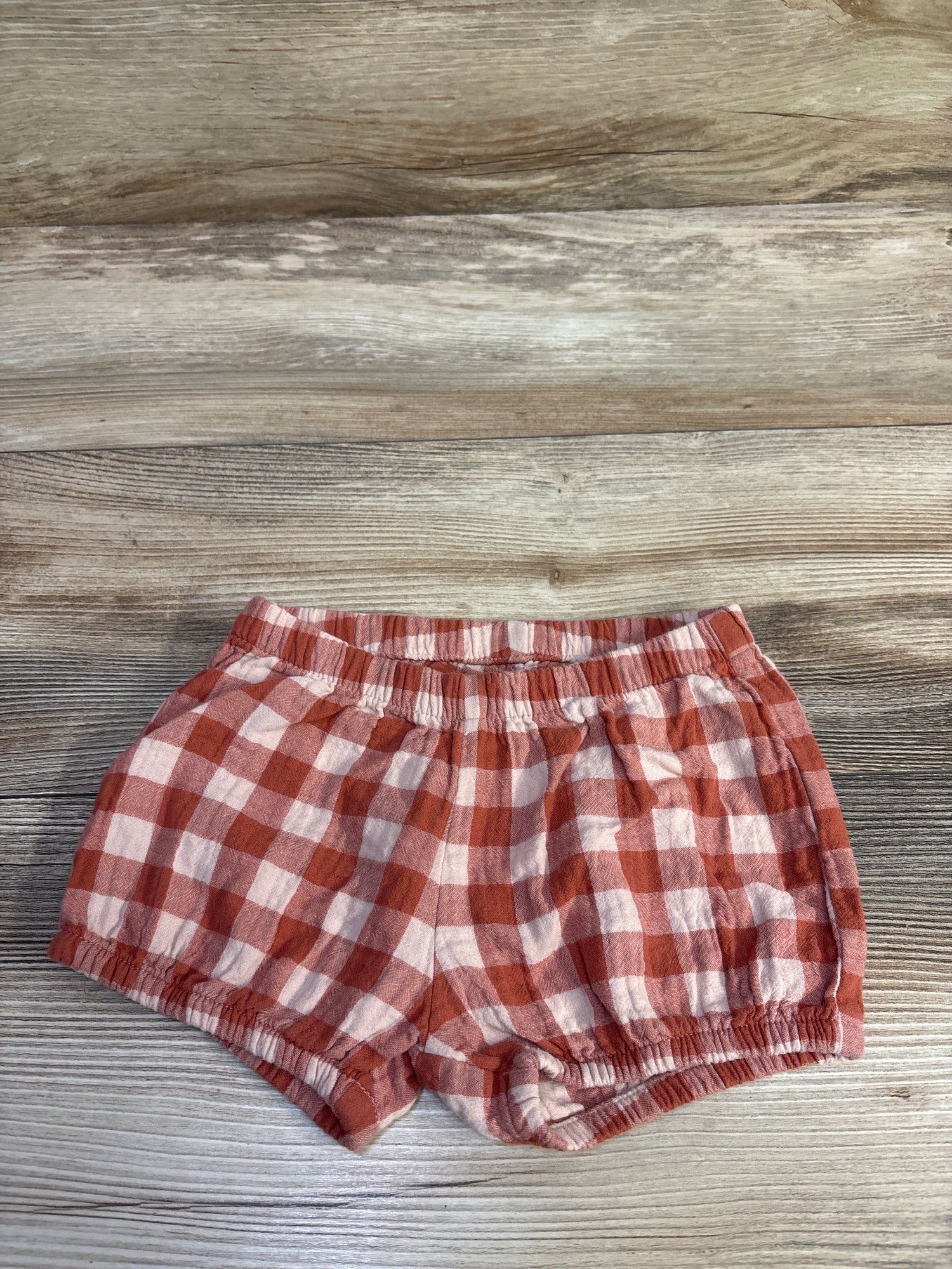 NEW Cloud Island Gauze Pull-On Shorts Red sz 12m