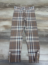 Janie & Jack Button Cuff Ponte Pants Tan sz 4T