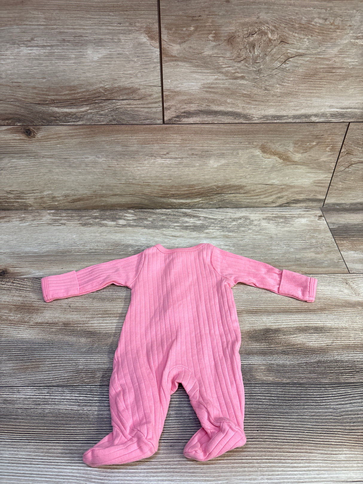Wonder Nation Ribbed Sleeper Pink sz Preemie