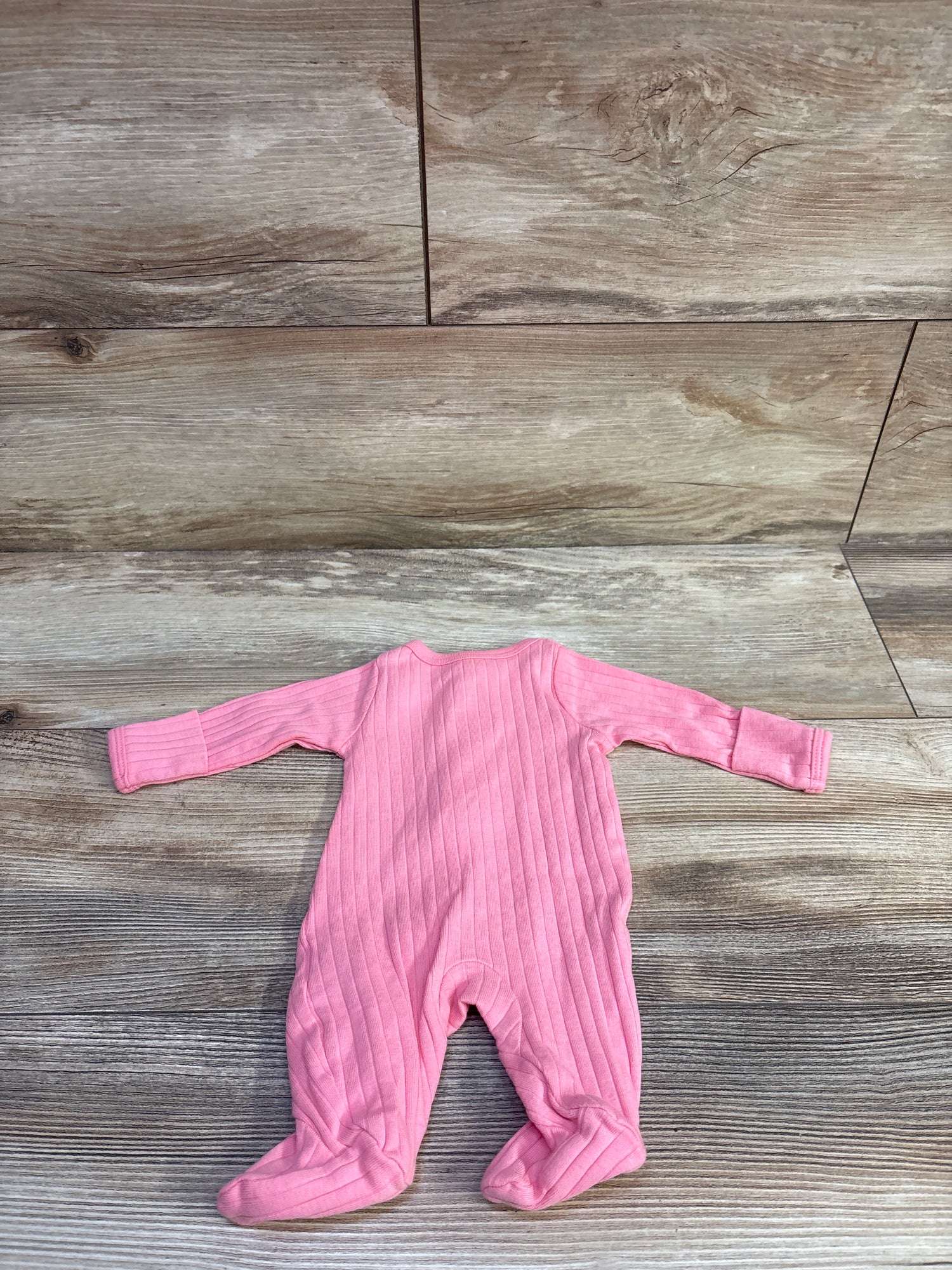 Wonder Nation Ribbed Sleeper Pink sz Preemie