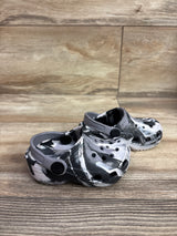 Marbled Clogs Black/White sz 5c